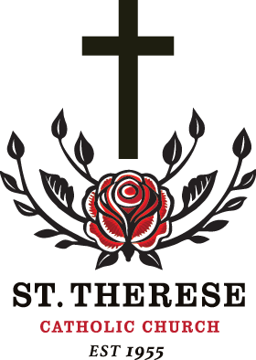 St Therese Catholic Church Logo